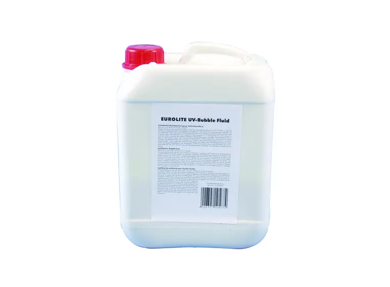 EUROLITE UV-bubblefluid 5l red 